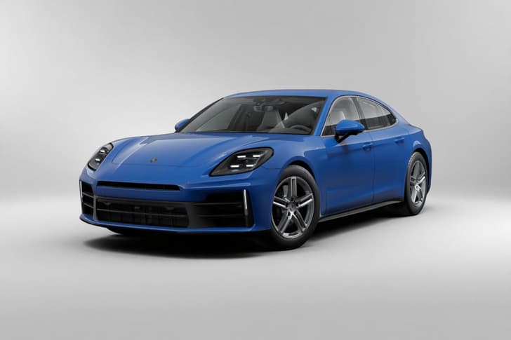 Porsche Panamera Color Lugano Blue Porsche Panamera Color Lugano Blue